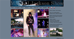 Desktop Screenshot of michael-jackson.cz